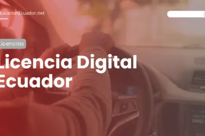 licencia digital ecuador